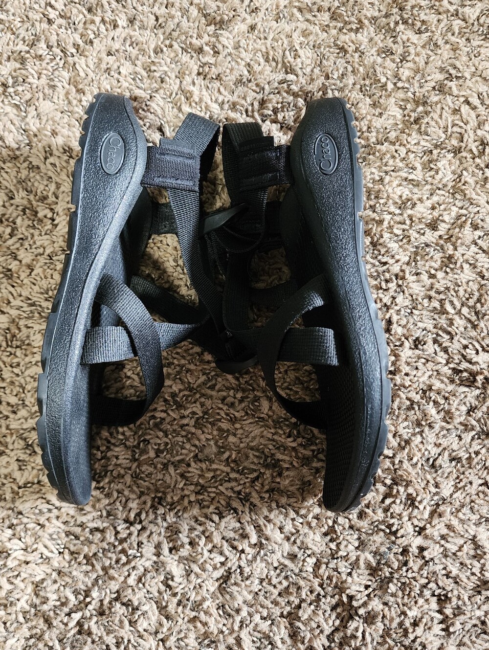 Chaco Z/1 Classic Black Sandals Women's Size 7 Summer Walking Shoe - Picture 3 of 6